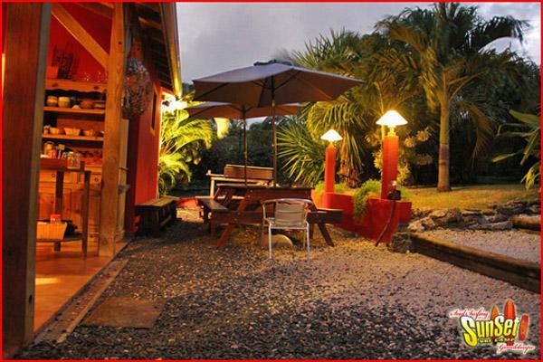 A Pousada Sunset Surf Camp Saint-Francois  Exterior foto